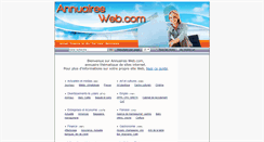 Desktop Screenshot of annuaires-web.com